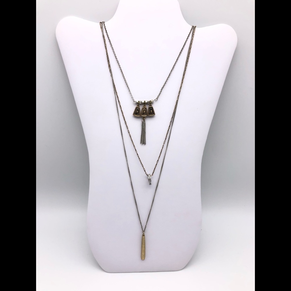 Three tier necklace